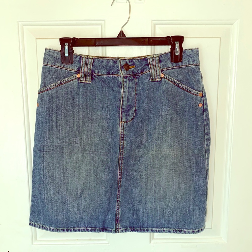 Old Navy Jean Skirt-6